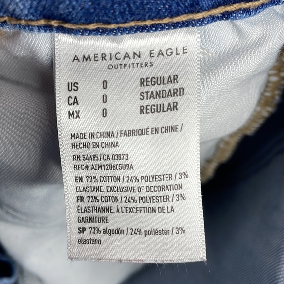 American Eagle The Dream Jean Size 0 - Picture 4 of 4